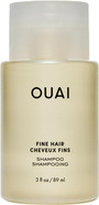 OUAI Medium Shampoo Travel Size - Hydrating Shampoo + Coconut Oil, Babassu, Kumquat Extract + Keratin - Strengthens, Nourishes, Adds Shine - Paraben, Phthalate, Sulfate Free Hair Care Products - 89ml