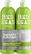 Bed Head by TIGI - Re-Energise Shampoo and Conditioner Set - Deep Cleansing And Conditioning Professional Hair Treatment - Ideal For All Hair Types - 2x750ml Bed Head by TIGI - Re-Energise Shampoo and Conditioner Set - Deep Cleansing And Conditioning Professional Hair Treatment - Ideal For All Hair Types - 2x750ml
