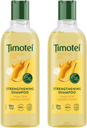 Timotei Shampoo, Conditioner or Mask Silicon-Free Made from Natural Herbal Ingredients and Plant Based Detanglers Suitable for All Types of Hair 300ml, 2 Pack (Strengthening Shampoo) Timotei Shampoo, Conditioner or Mask Silicon-Free Made from Natural Herbal Ingredients and Plant Based Detanglers Suitable for All Types of Hair 300ml, 2 Pack (Strengthening Shampoo)