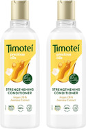 Timotei Shampoo, Conditioner or Mask Silicon-Free Made from Natural Herbal Ingredients and Plant Based Detanglers Suitable for All Types of Hair 300ml, 2 Pack (Strengthening Conditioner) Timotei Shampoo, Conditioner or Mask Silicon-Free Made from Natural Herbal Ingredients and Plant Based Detanglers Suitable for All Types of Hair 300ml, 2 Pack (Strengthening Conditioner)