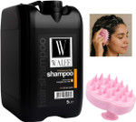 Walee Professional Hair Care Shampoo Revive And Energise Your Hair for All Hair Types 5L.e With Free Shampoo Massage Brush Walee Professional Hair Care Shampoo Revive And Energise Your Hair for All Hair Types 5L.e With Free Shampoo Massage Brush