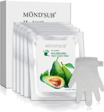 5 Pairs MOND'SUB Avocado Moisturizing Hand Masks | Hydrating Gloves for Dry Hand and Dry Skin | Nourishing & Soothing & Whitening |Best Natural Skin Care Products Full With Natural Oil 5 Pairs MOND'SUB Avocado Moisturizing Hand Masks | Hydrating Gloves for Dry Hand and Dry Skin | Nourishing & Soothing & Whitening |Best Natural Skin Care Products Full With Natural Oil