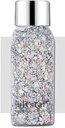 Julystar Beauty Colorful Stage Makeup Flash eye shadow Liquid Face Body Sequins Gel Liquid eye shadow Makeup (01#) Julystar Beauty Colorful Stage Makeup Flash eye shadow Liquid Face Body Sequins Gel Liquid eye shadow Makeup (01#)