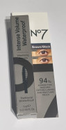 Boots No7 Intense Volume Waterproof - Brown/Black 7ml (pack of 1) - updated packaging