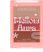 Sunkissed Mellow Auro Makeup Palette with Highlighter, Blush, and Bronzer Shades for On-the-Go Touch Ups Sunkissed Mellow Auro Makeup Palette with Highlighter, Blush, and Bronzer Shades for On-the-Go Touch Ups