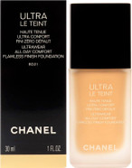 Chanel Ultra Le Teint Ultrawear Flawless Foundation - B30 Medium Neutral For Women 1 oz Foundation Chanel Ultra Le Teint Ultrawear Flawless Foundation - B30 Medium Neutral For Women 1 oz Foundation