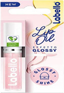 Labello Lip Oil Effect Glossy Glossy Shine 5 ml, Lip Gloss with Vegan Formula, Volumising Lip Gloss, 100% Natural Lip Gloss Labello Lip Oil Effect Glossy Glossy Shine 5 ml, Lip Gloss with Vegan Formula, Volumising Lip Gloss, 100% Natural Lip Gloss