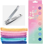 Yes Studio Reusable Make-up Remover Cloths, Pack of 7, and Sure Manicure Toe Nail Clipper Yes Studio Reusable Make-up Remover Cloths, Pack of 7, and Sure Manicure Toe Nail Clipper