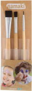 NAMAKI Makeup Brush Set 3 Pcs Kids Makeup Brush Set NAMAKI Makeup Brush Set 3 Pcs Kids Makeup Brush Set
