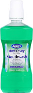 Beauty Formulas Active MOUTHWASH Fresh Mint & Fluoride 500ML, White
