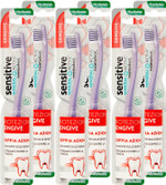 6x Sensitive Mineral Active Mentadent Gum Protection Toothbrush with Ultra Soft Bristles for Delicate Gums - 6 Toothbrushes 6x Sensitive Mineral Active Mentadent Gum Protection Toothbrush with Ultra Soft Bristles for Delicate Gums - 6 Toothbrushes