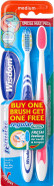 Wisdom Regular Fresh Toothbrush Medium, 2 each