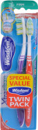 Wisdom Xtra Clean Firm Toothbrush Twin Pack