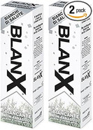 BlanX: Whitening Toothpaste with Arctic Lichens * 2.54 Fluid Ounces (75ml) Tubes (Pack of 2) * [ Italian Import ] 