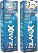 [2 Pack] BlanX White Shock & Protect 50 ml Toothpaste with LED