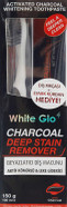 White Glo Charcoal Deep Stain Remover Toothpaste, 100Ml