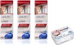 White Glo Premium Coffee & Tea Drinkers Formula Intense Extra Whitening Toothpaste & Toothbrush-100 ml (Pack of 3) with Sanitral 50 Pcs Dental Floss Stick Included as a Gift White Glo Premium Coffee & Tea Drinkers Formula Intense Extra Whitening Toothpaste & Toothbrush-100 ml (Pack of 3) with Sanitral 50 Pcs Dental Floss Stick Included as a Gift