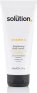 The Solution Vitamin C Brightening Body Lotion (200ml). Vitamin C Body Cream with Vitamins A & E, Night Moisturiser, Day Cream, Vitamin C Cream, Vegan & Cruelty Free Womens Moisturiser The Solution Vitamin C Brightening Body Lotion (200ml). Vitamin C Body Cream with Vitamins A & E, Night Moisturiser, Day Cream, Vitamin C Cream, Vegan & Cruelty Free Womens Moisturiser