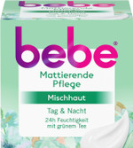 bebe Day & Night Care (50 ml), Moisturising Face Cream for All Skin Types, Nourishing Day and Night Cream with Moon Blossom and Vanilla Fragrance, Vegan bebe Day & Night Care (50 ml), Moisturising Face Cream for All Skin Types, Nourishing Day and Night Cream with Moon Blossom and Vanilla Fragrance, Vegan