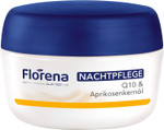 Florena Smoothing Anti-Wrinkle Night Cream with Q10, 1er Pack (1 x 50 ml)