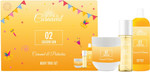 Amour De Carnaval - Golden Sun - Body Trio Set - Caramel & Pistachio - Body Wash 300ml, Body Mist 100ml, Body Lotion 240ml Amour De Carnaval - Golden Sun - Body Trio Set - Caramel & Pistachio - Body Wash 300ml, Body Mist 100ml, Body Lotion 240ml