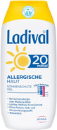 LADIVAL Allergic Skin Sun Protection Gel SPF 50+ ? Perfume Sun Gel for Allergy Sufferers ? No Colourants and Preservatives Waterproof 200 ml LADIVAL Allergic Skin Sun Protection Gel SPF 50+ ? Perfume Sun Gel for Allergy Sufferers ? No Colourants and Preservatives Waterproof 200 ml