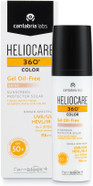Heliocare 360 Color Gel Oil-Free Beige SPF 50 50ml / Gel Sunscreen For Face/Daily UVA UVB Visible Light Infrared-A Anti-Ageing Sun Protection/Matte Foundation Coverage Heliocare 360 Color Gel Oil-Free Beige SPF 50 50ml / Gel Sunscreen For Face/Daily UVA UVB Visible Light Infrared-A Anti-Ageing Sun Protection/Matte Foundation Coverage