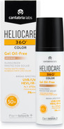 Heliocare 360 Colour Gel Oil-Free Bronze SPF50+ 50ml / Sunscreen For Face/Daily UVA UVB Visible Light Infrared-A Anti-Ageing Sun Protection/Matte Foundation Coverage Heliocare 360 Colour Gel Oil-Free Bronze SPF50+ 50ml / Sunscreen For Face/Daily UVA UVB Visible Light Infrared-A Anti-Ageing Sun Protection/Matte Foundation Coverage