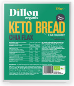Dillon Organic Chia Flax Keto Bread 250 g