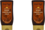 Groovy Food Company Organic Agave Chocolate Sauce, 250ml (Pack of 2)