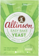 Allinsons Easy Bake Yeast Pack 7g (Pack of 48)