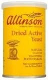 5 X Allinson Dried Active Baking Yeast 125g