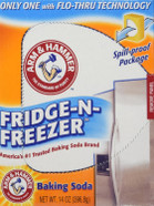 Arm & Hammer Fridge-N-Freezer Odor Absorber Baking Soda (14oz) 396.8g - (Pack of 6) Arm & Hammer Fridge-N-Freezer Odor Absorber Baking Soda (14oz) 396.8g - (Pack of 6)