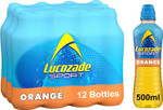 Lucozade Sport Body Fuel - Orange 12x500ml| Isotonic sports drink, with Electrolytes and Vitamin B3 | Still | Bursting with Flavour - Packaging May Vary Lucozade Sport Body Fuel - Orange 12x500ml| Isotonic sports drink, with Electrolytes and Vitamin B3 | Still | Bursting with Flavour - Packaging May Vary