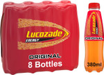 Lucozade Energy Original 8 x 380ml Multipack, 1 Count (Pack of 1)