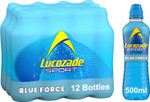 LUCOZADE SPORT BLUE FORCE 500ML x 12