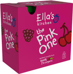 Ella's Kitchen The Pink One Fruit Smoothie Multipack 5x90 g (Pack of 3, Total 15 Pouches) Ella's Kitchen The Pink One Fruit Smoothie Multipack 5x90 g (Pack of 3, Total 15 Pouches)