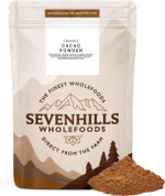 Sevenhills Wholefoods Organic Cacao/Cocoa Powder 1kg | Natural Source of Potassium & Manganese | Pure & Vegan for Hot Chocolate, Smoothies & Baking | Unsweetened & Non-Alkalised | GMO Free Sevenhills Wholefoods Organic Cacao/Cocoa Powder 1kg | Natural Source of Potassium & Manganese | Pure & Vegan for Hot Chocolate, Smoothies & Baking | Unsweetened & Non-Alkalised | GMO Free