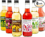 Loving Foods Award Winning *Organic & Made in the UK* Kombucha & Jun-Kombucha Mixed Case (330ml) Raw, Unpasteurised & Bursting with Beneficial Live Bacteria (6 x Bottles)
