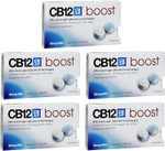 CB12 Boost sugarless Gum - Strong Mint 5 Pack