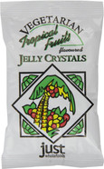 Raspberry Jelly Crystals with Sugar (Just Wholefoods) 85g