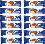 Nougat & Milk Chocolate Snack Bar 21.5g - Milk chocolate with a lightly whipped white centre (56 Bars(Full box)) Nougat & Milk Chocolate Snack Bar 21.5g - Milk chocolate with a lightly whipped white centre (56 Bars(Full box))