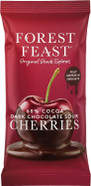 FOREST FEAST 60% Cocoa Dark Chocolate Sour Cherries Pack 12 x 40g - Sweet Dried Cherries Chocolate Covered Fruit Snack with 60% Belgian Dark Chocolate, Gluten Free & Vegan Friendly Snack FOREST FEAST 60% Cocoa Dark Chocolate Sour Cherries Pack 12 x 40g - Sweet Dried Cherries Chocolate Covered Fruit Snack with 60% Belgian Dark Chocolate, Gluten Free & Vegan Friendly Snack