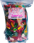 Jelly Non-Fizzy Sweet Mix 1kg Assorted Pick & Mix Share Bag Party Candy by Sweetish