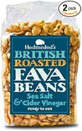 HODMEDOD'S Roasted Fava Beans - Sea Salt & Cider Vinegar 300g (Pack of 2) HODMEDOD'S Roasted Fava Beans - Sea Salt & Cider Vinegar 300g (Pack of 2)