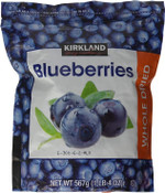 Kirkland Signature Whole Dried Blueberries Sweet Plump Dry Fruit Pack of 567g