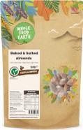 Wholefood Earth Roasted and Salted Almonds 1 kg | GMO Free | High Fibre | High Protein Wholefood Earth Roasted and Salted Almonds 1 kg | GMO Free | High Fibre | High Protein