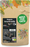 Wholefood Earth Organic Caraway Seeds 1 kg | GMO Free | Certified Organic