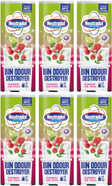 Neutradol Dustbin Odour Destroyer, Bin Freshener Deodorising Powder, Odour Eliminator for Indoor & Outdoor Bins, Raspberry Lime Crush, Multipack of 6 x 350g Neutradol Dustbin Odour Destroyer, Bin Freshener Deodorising Powder, Odour Eliminator for Indoor & Outdoor Bins, Raspberry Lime Crush, Multipack of 6 x 350g