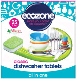 Ecozone All In One Dishwasher Tablets Classic, 72 Tablets, Mega Pack, Cuts Through Grease and Grime Ecozone All In One Dishwasher Tablets Classic, 72 Tablets, Mega Pack, Cuts Through Grease and Grime